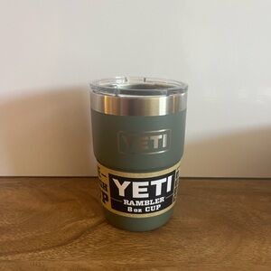 Yeti 8oz Rambler cup New with tags